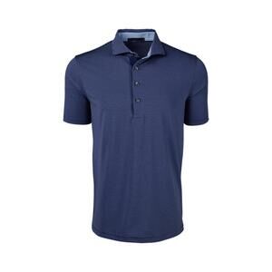 NEW GREYSON CLOTHIERS men's saranac polo shirt in maltese blue